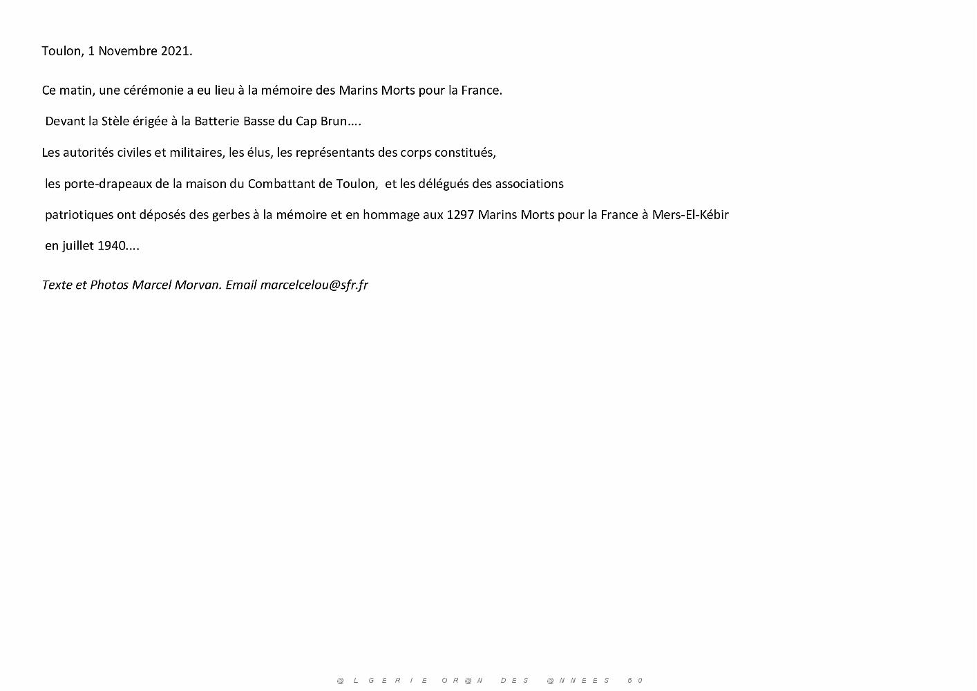 2021 11 01 TOULON - HOMMAGE AUX MARINS MORTS POUR LA FRANCE A MERS EL KEBIR EN 1940 (0).jpg
